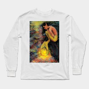 A Piscean Mermaid Long Sleeve T-Shirt